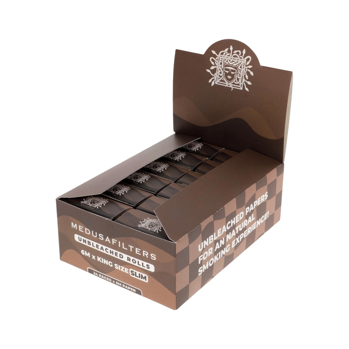 Medusa Rolls Display mit 24 King Size Slim Rollen