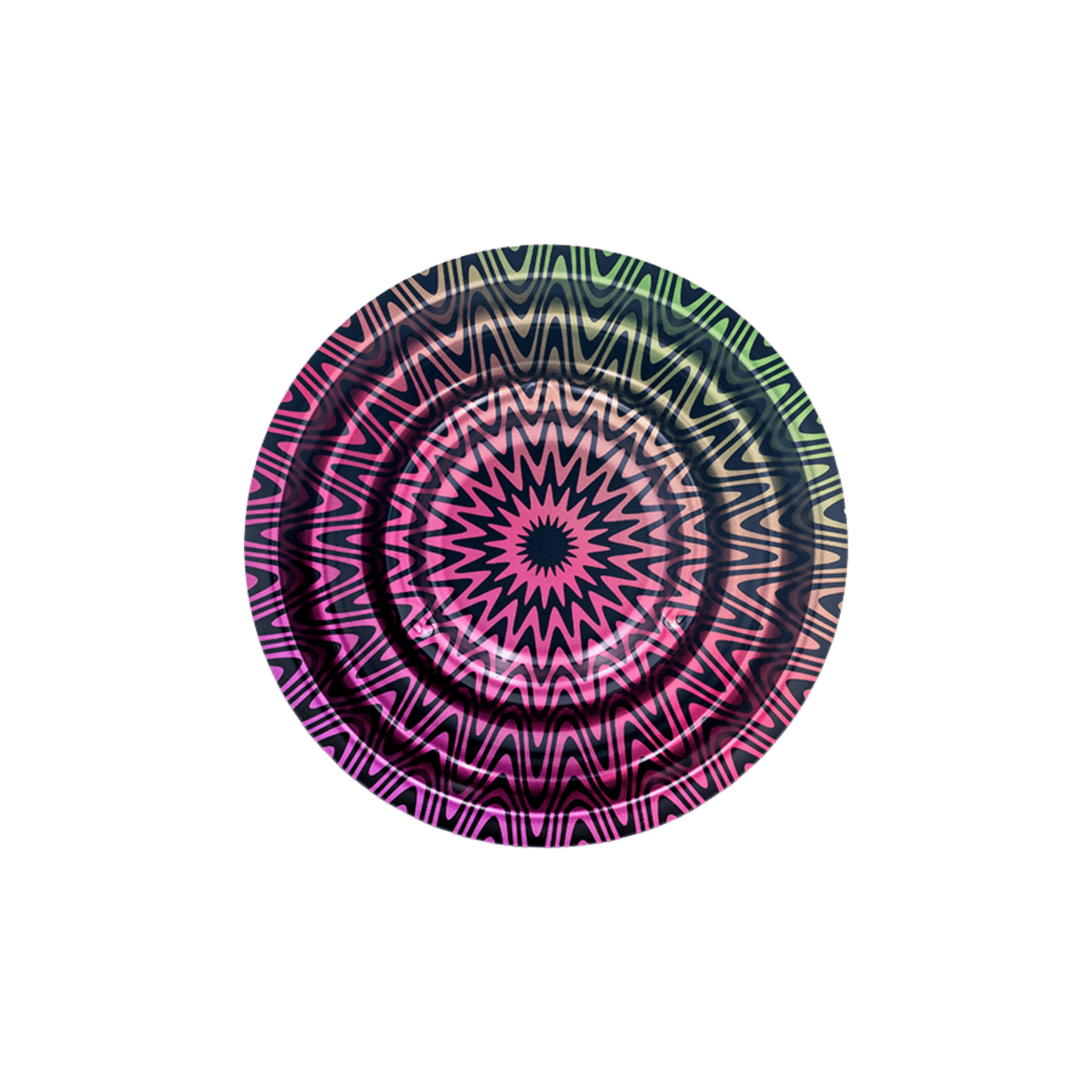 Metal Coffeeshop Ashtray - 136mm - Trippy