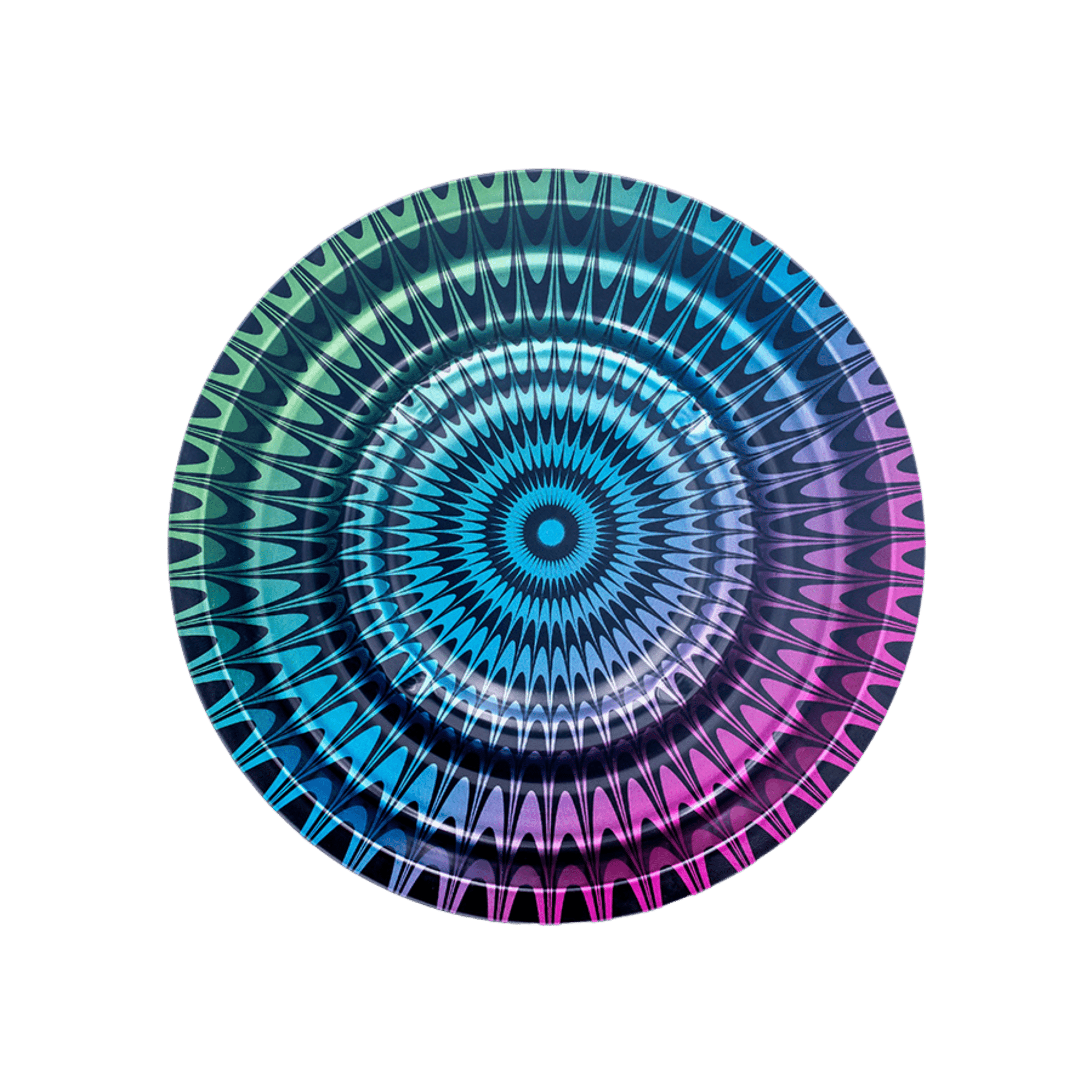 Metal Coffeeshop Ashtray - 160mm - Trippy