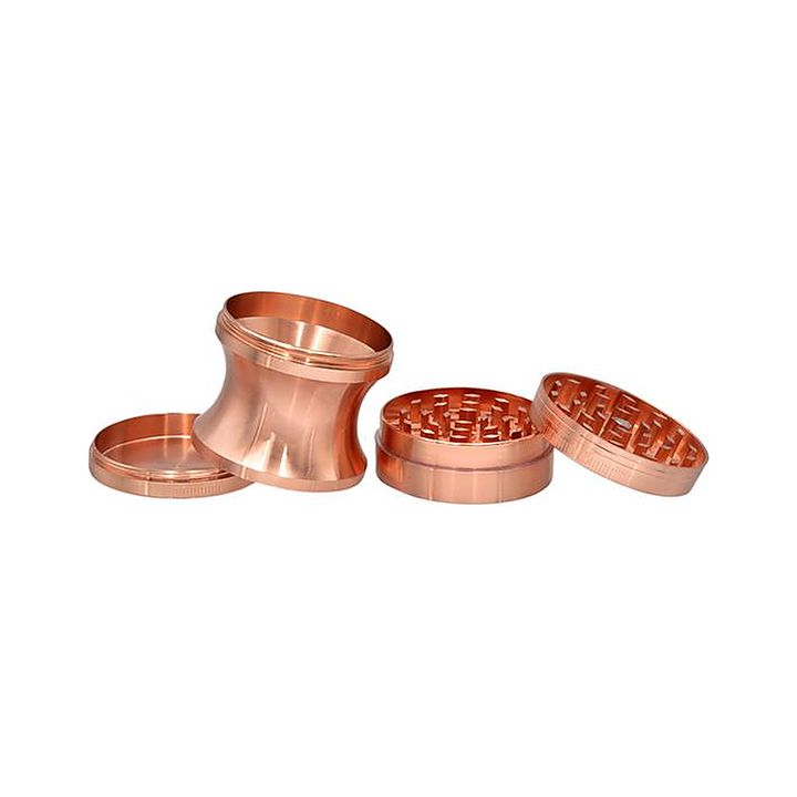 Metall-Grinder in Roségold, 4-teilig, 52 mm