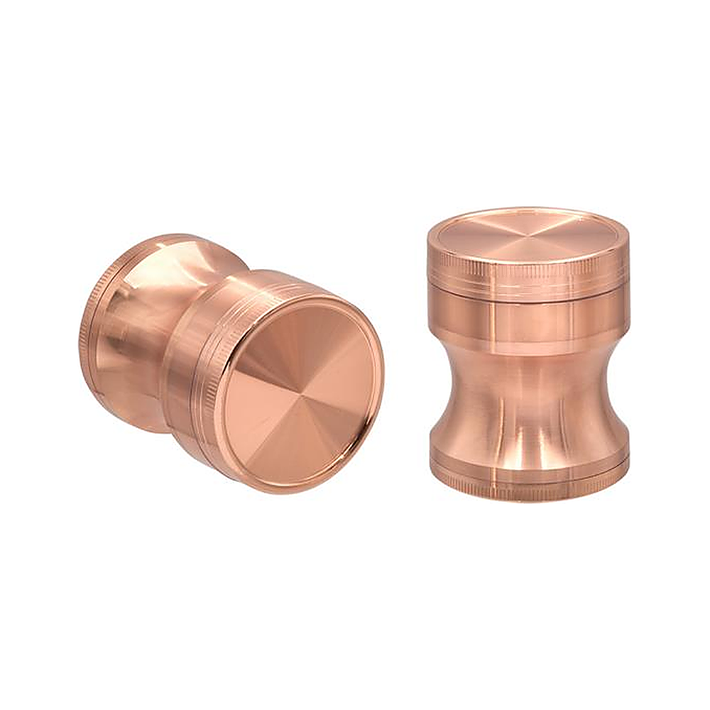 Metall-Grinder in Roségold, 4-teilig, 52 mm