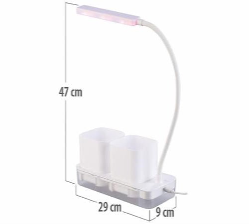 Detailansicht Mini Gewächshaus LED mit Abdeckung