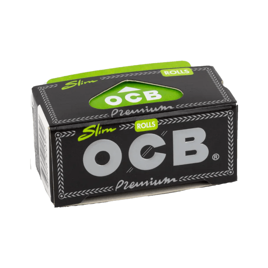 OCB Premium Slim Rolls Verpackung Rückseite mit Produktinfos