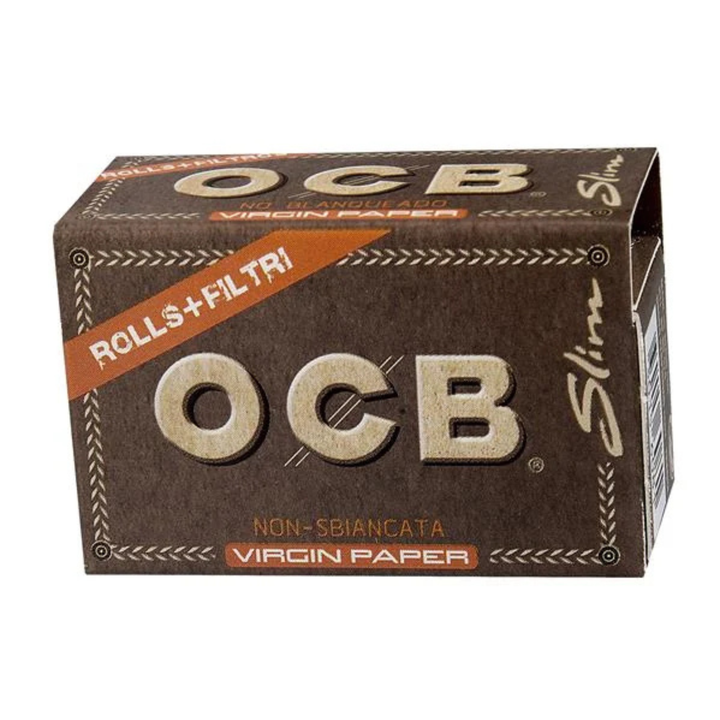 OCB Virgin Slim Rolls Tips Packung mit 4 Meter Rolle