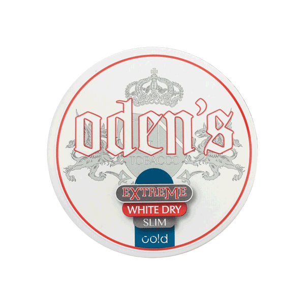 ODEN’s Cold Extreme White Dry Slim Snus Dose 13g