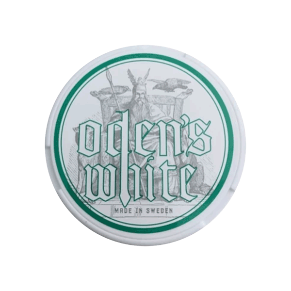 ODEN’s Double Mint Extreme White Portion Snus Dose 20g