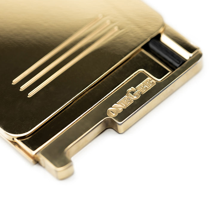 oneGee Secure Box in Gold 24K – Aufbewahrungsbox für Schnupftabak
