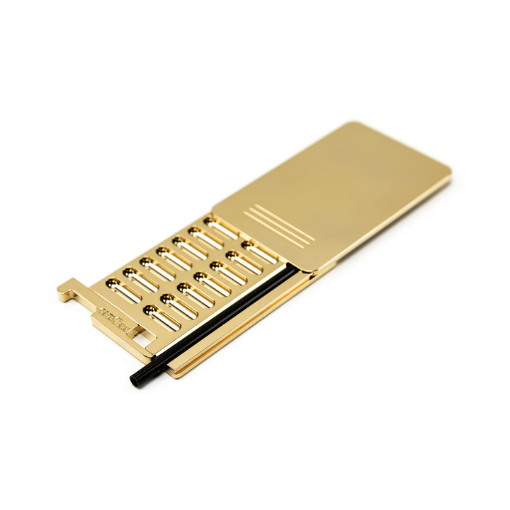 oneGee Secure Box in Gold 24K – Aufbewahrungsbox für Schnupftabak