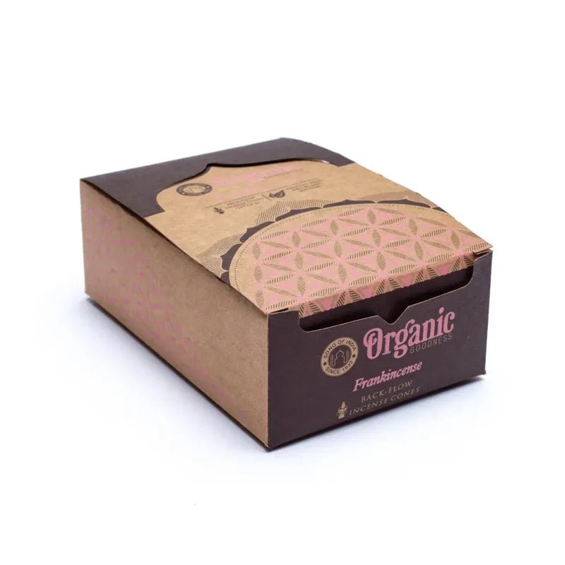 Weihrauch Rückfluss Räucherkegel Detailansicht der Kegel im Set