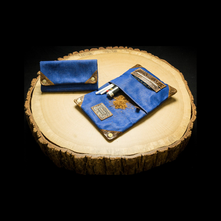 Kavatza Tabaktasche Indigo Jeans – Tabakbeutel im Jeans-Look