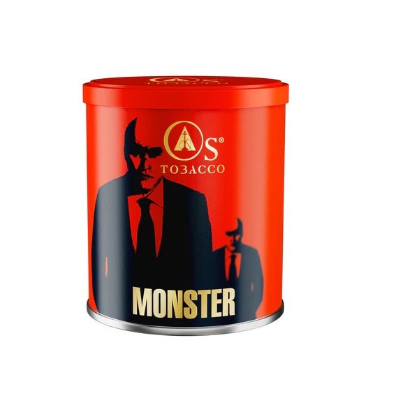 O's Tobacco Monster 200g Etikett Detailansicht