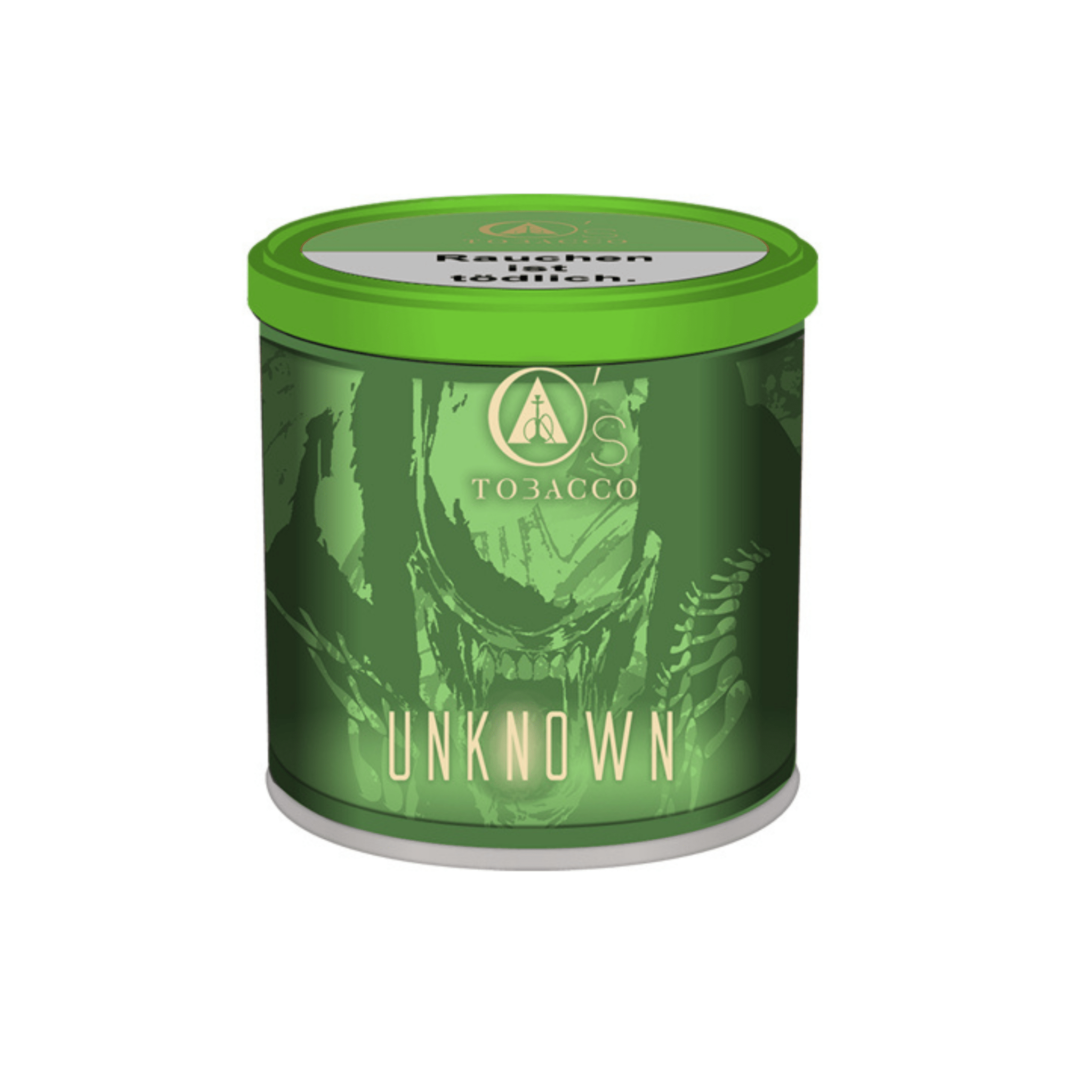 O's Tobacco Unknown Shisha Tabak Dose 200g Vorderseite