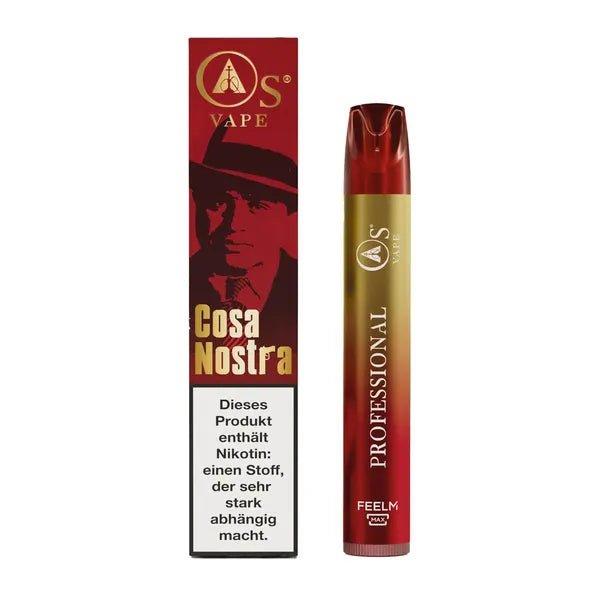 OS Vape Cosa Nostra Einweg Vape mit 750 Zügen