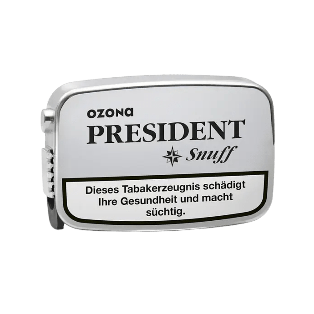 Ozona President Snuff Schnupftabak Dose 7g Vorderseite