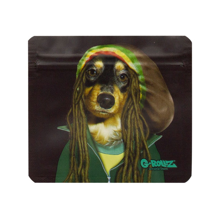 G-Rollz Pets Rock Bag Reggae – Aufbewahrungsbeutel, 9 x 8 cm