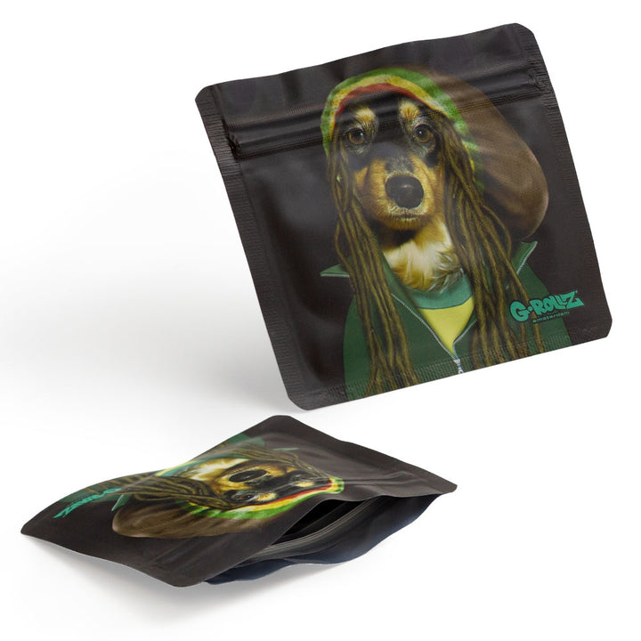 G-Rollz Pets Rock Bag Reggae – Aufbewahrungsbeutel, 9 x 8 cm