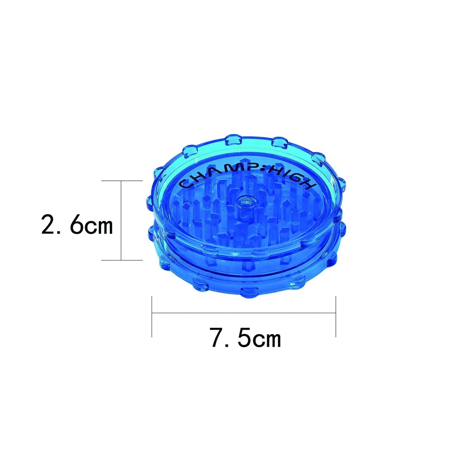 Plastic Grinder - 75mm - 2 Layers kaufen bei rauchwerk.ch