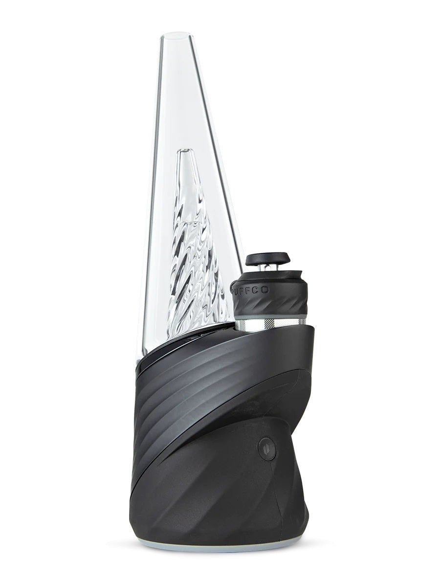 Rückansicht Puffco New Peak Pro Onyx mit USB-C