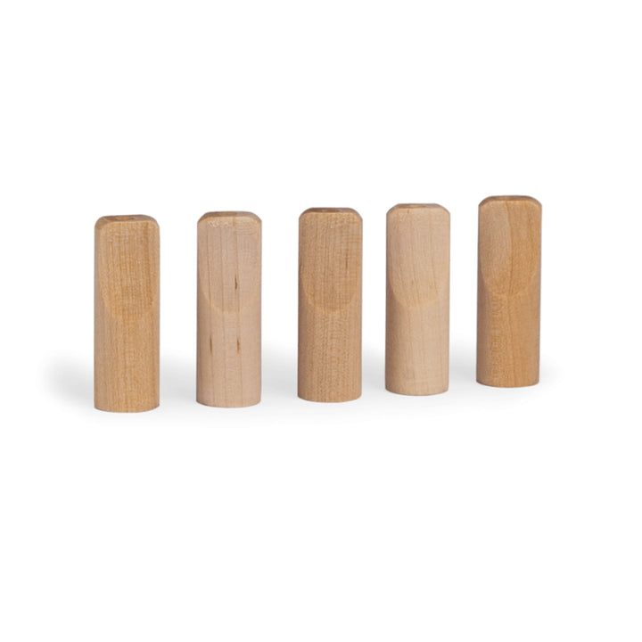 Purize Holzmundstück Regular 9 mm in Waldbeere, 5 Stück