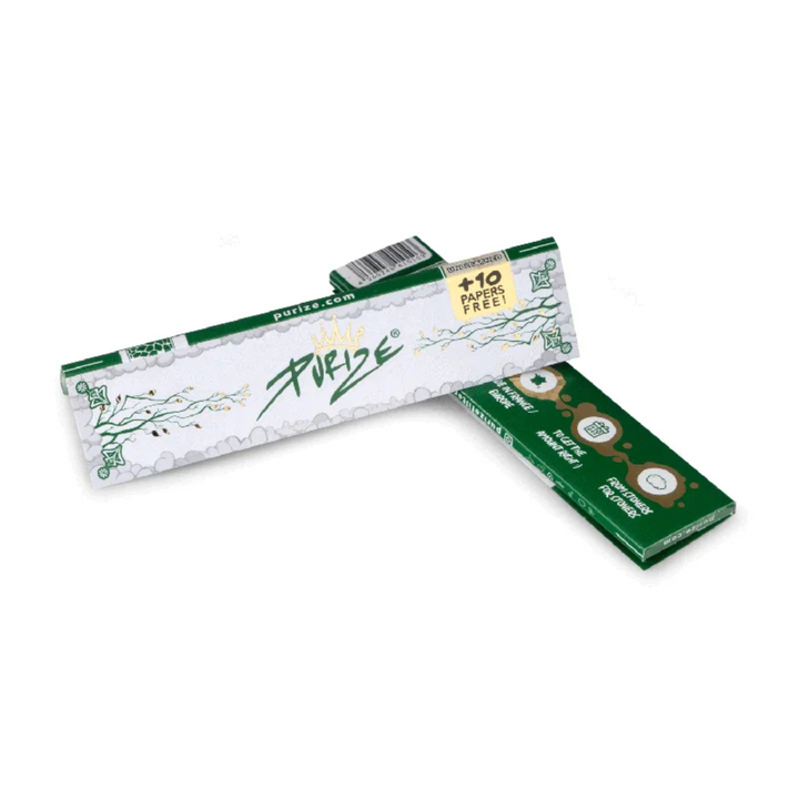 PURIZE Brown King Size Slim Papers Detailansicht