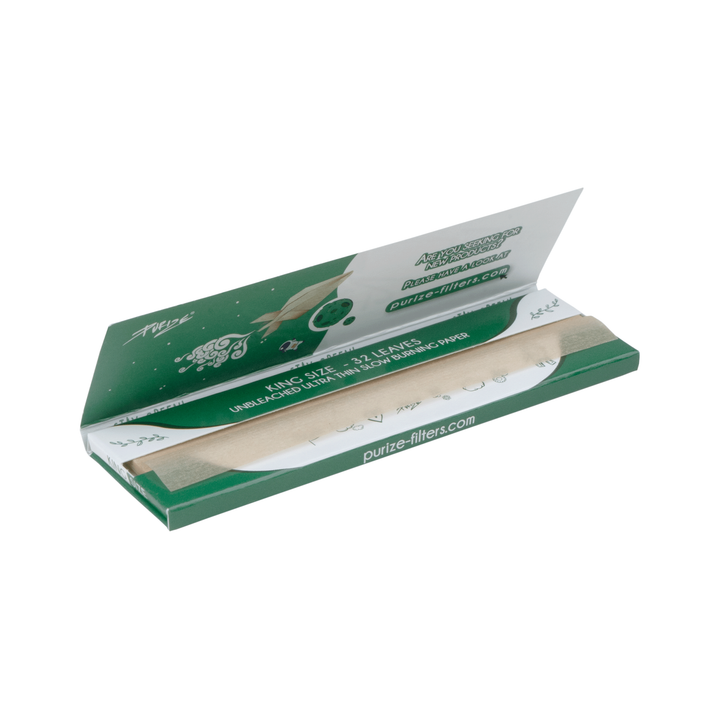 PURIZE King Size Wide Papers 53×108 mm Heftchen