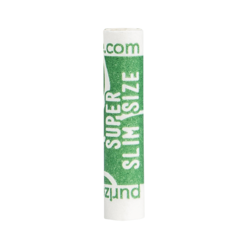 PURIZE Super Slim Aktivkohlefilter 5mm White 50 Stück zweite Ansicht