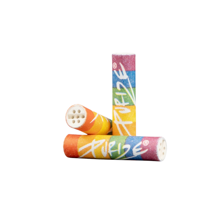 PURIZE XTRA Slim Filter Rainbow – 10 Stück Nahansicht
