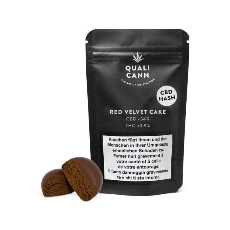 Qualicann Red Velvet Cake CBD-Hash, 2 g
