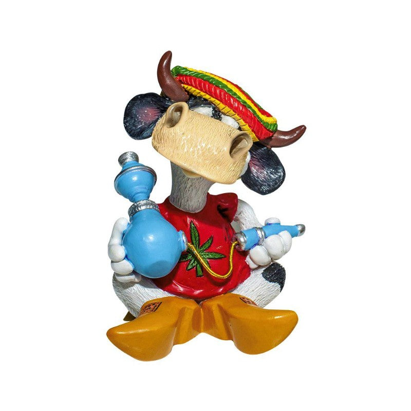 Rasta Cow with Shisha – Dekofigur