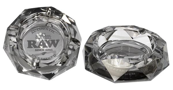 RAW - Kristallglas Aschenbecher - The Dark Side - 11.5cm kaufen bei rauchwerk.ch