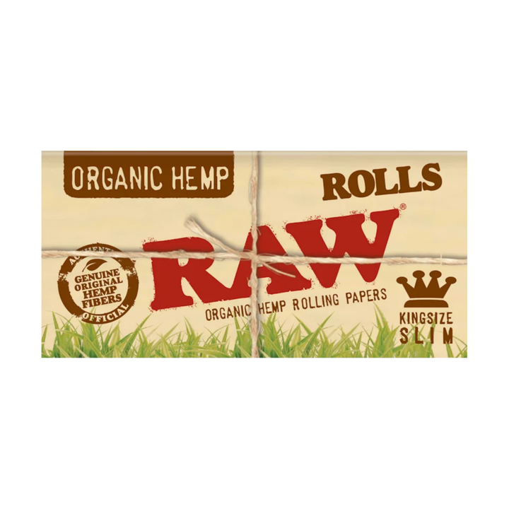 RAW Organic Rolls Slim – 5-m-Endlospapier, Display mit 24 Stück, Ansicht 1