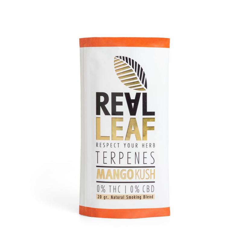 Real Leaf Mango Kush Tabakersatz 20 g Packung