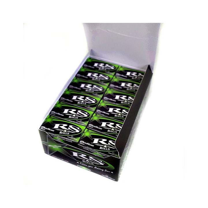 RS Rolls Green Slim Roll Box mit 24 Rollen