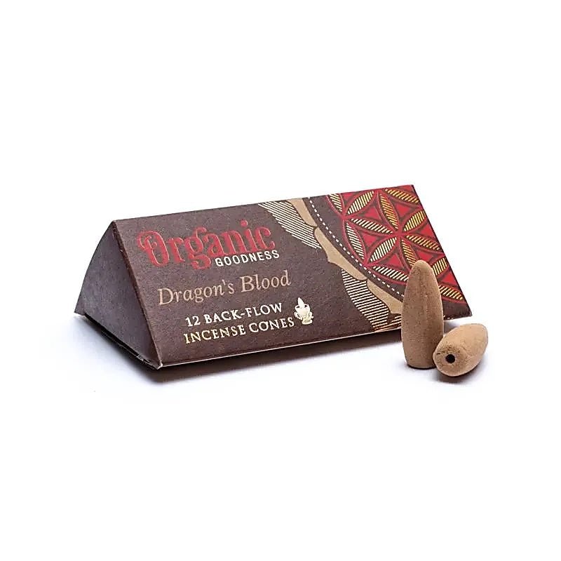 Rückfluss Räucherkegel - Organic Goodness - Drachenblut kaufen bei rauchwerk.ch