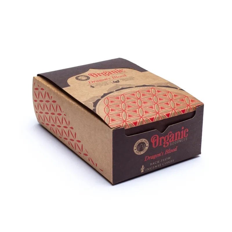 Rückfluss Räucherkegel - Organic Goodness - Drachenblut kaufen bei rauchwerk.ch