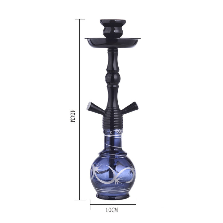 Shisha Inzegan Blue - 450mm - blau kaufen bei rauchwerk.ch