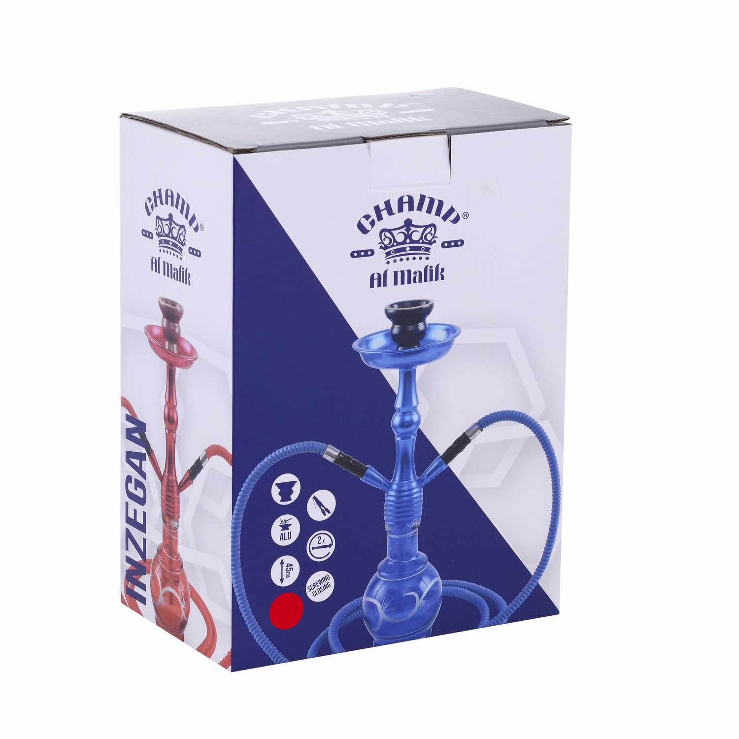 Shisha Inzegan Red - 450mm - rot kaufen bei rauchwerk.ch