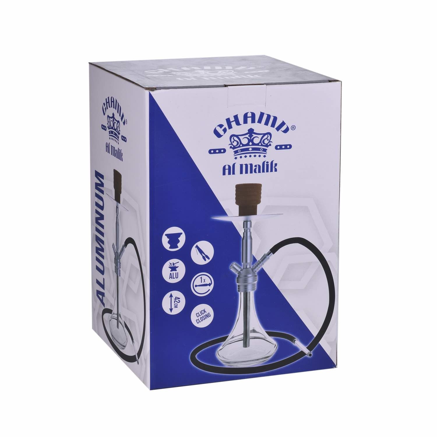 Shisha Marrakech - 420mm - Silber kaufen bei rauchwerk.ch