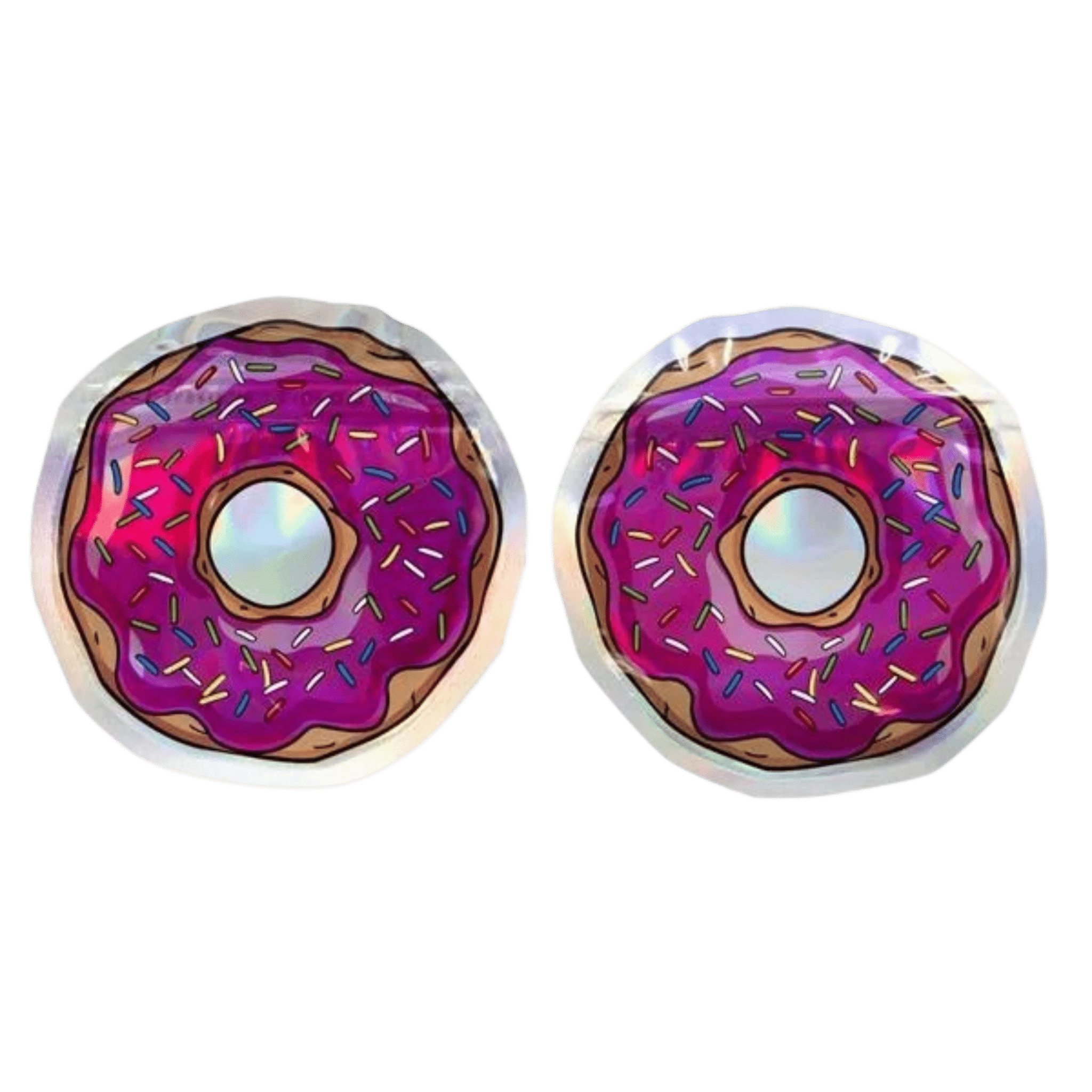 Smellproof Bags Donut 100×100 mm, 100 Stück Zip-Beutel