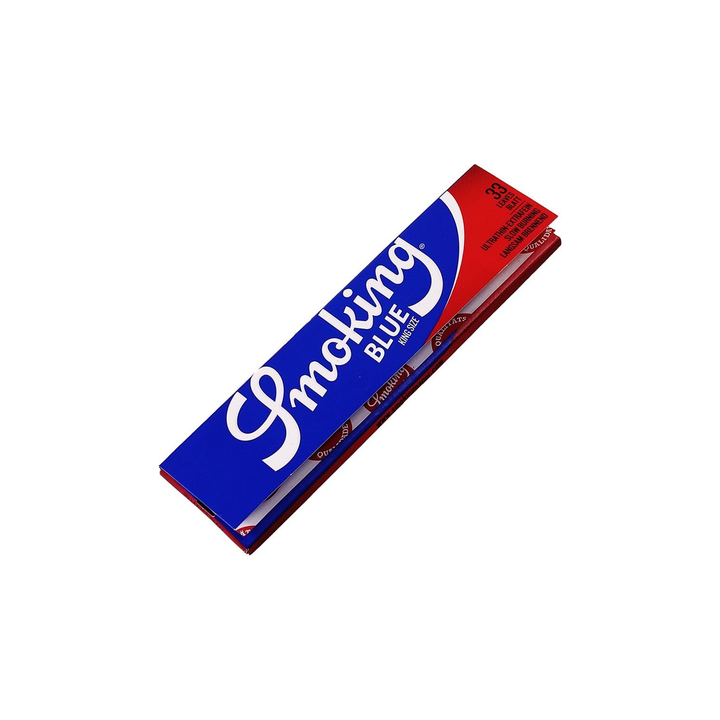 Smoking Blue King Size Longpapers Heft mit 33 Blättchen