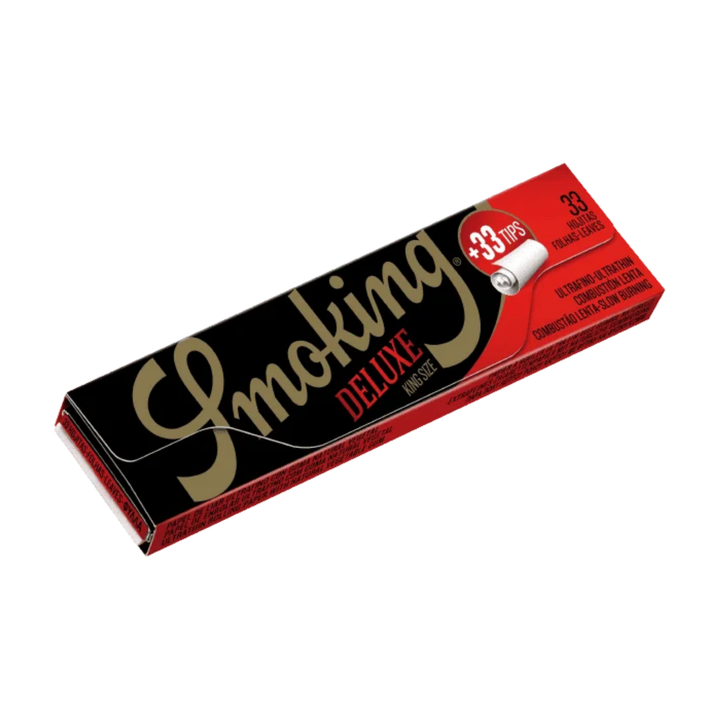 Smoking De Luxe King Size mit Tips 24 Stück