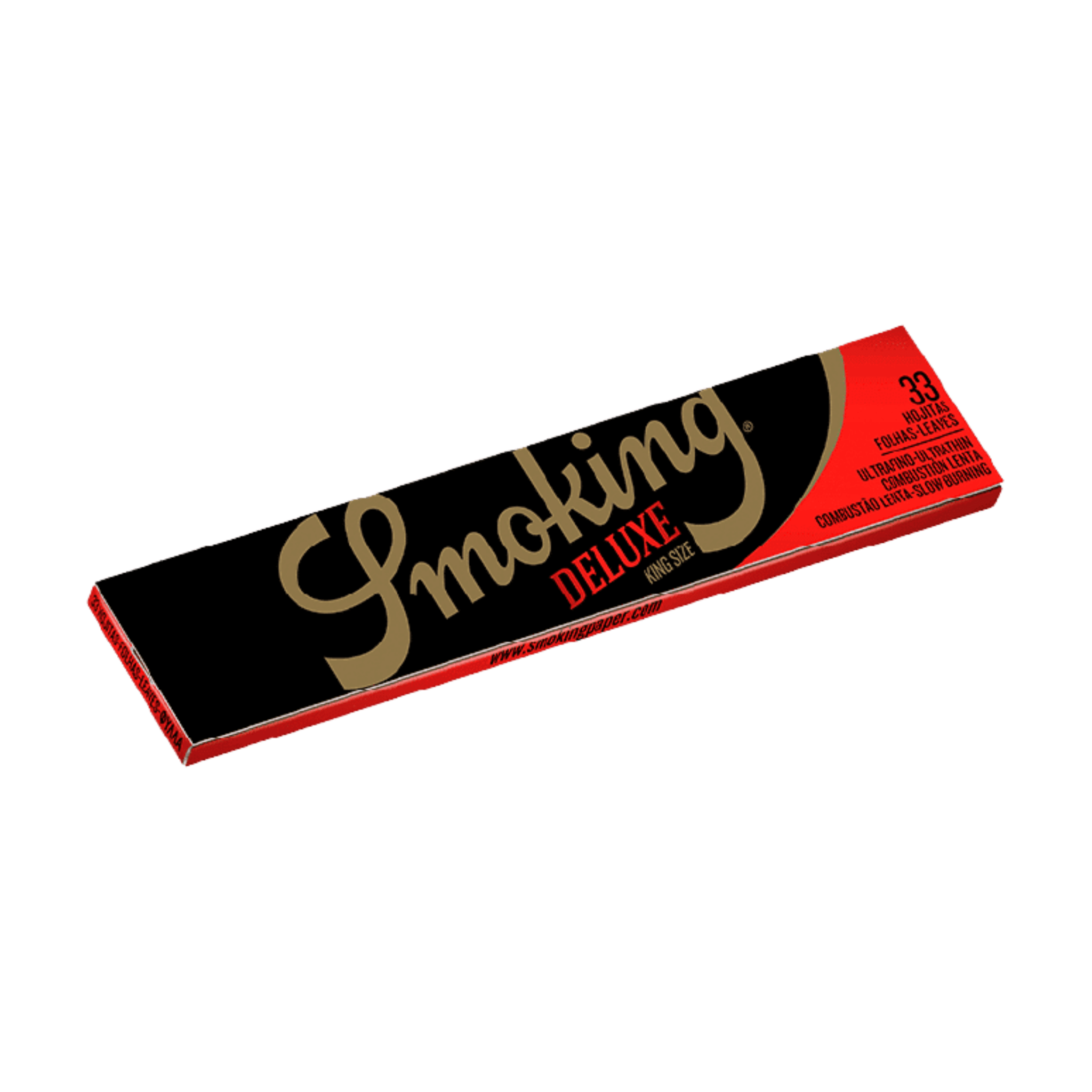 Smoking DeLuxe King Size Papers Heft mit 33 Blättchen