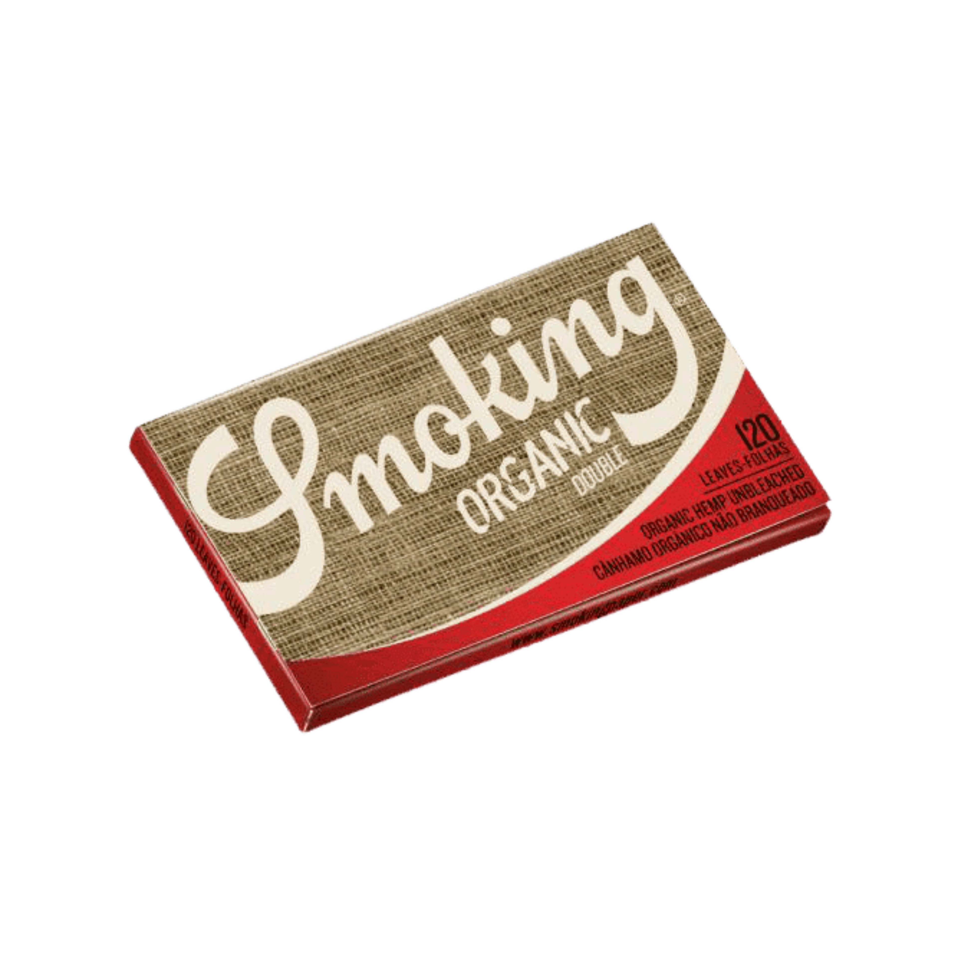 Smoking Organic Double Window Regular Papers mit 120 Blatt