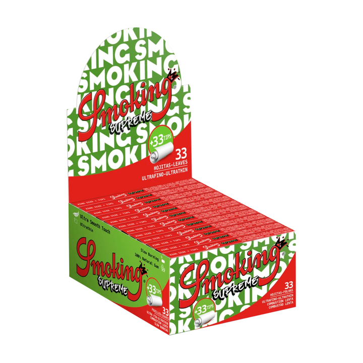 Smoking Supreme King Size Slim Display mit 24 Heftchen