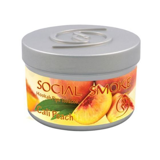 Social Smoke Cali Peach Shisha-Tabak, 100 g