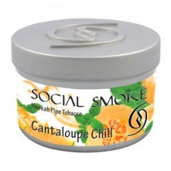 Social Smoke Cantaloupe Chill Shisha-Tabak, 100 g
