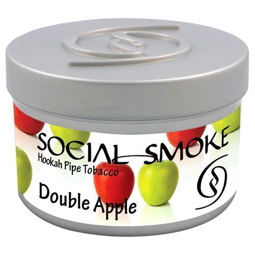 Social Smoke Double Apple Shisha-Tabak, 250 g