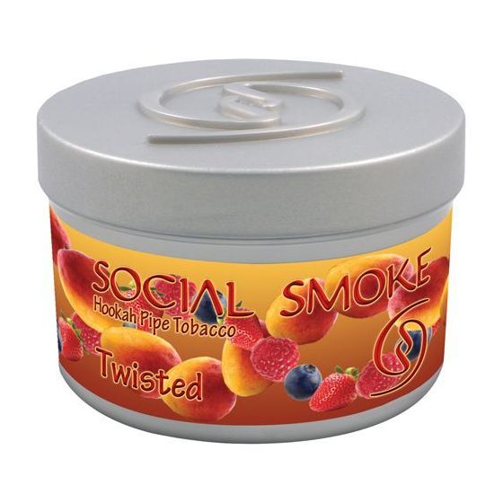 Social Smoke Twisted Shisha-Tabak, 250 g