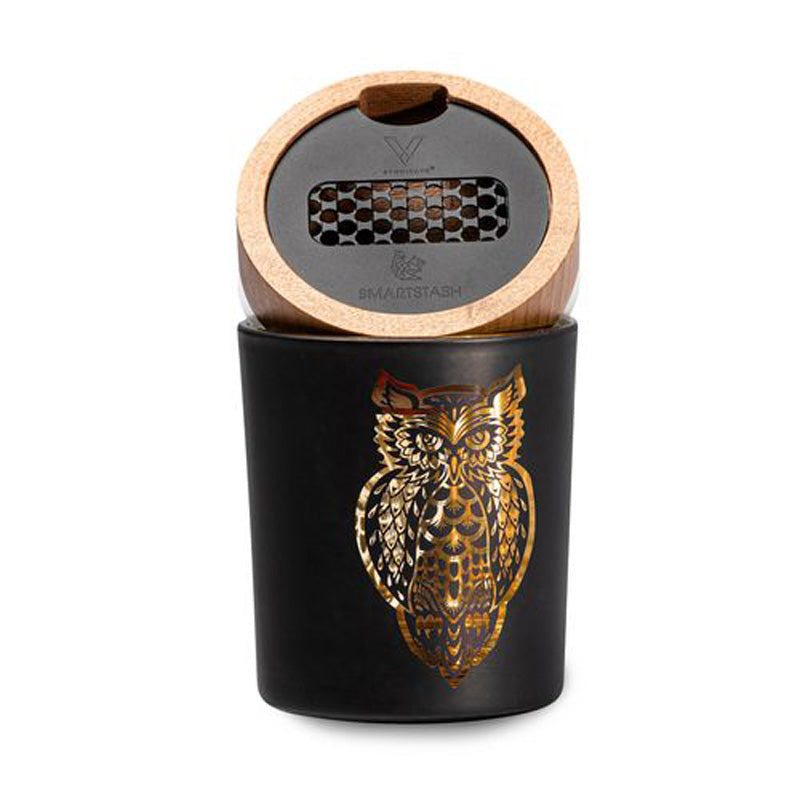 V Syndicate SoleStash Owllusion Orange – Vorratsdose, 10.2 cm, für 14 g