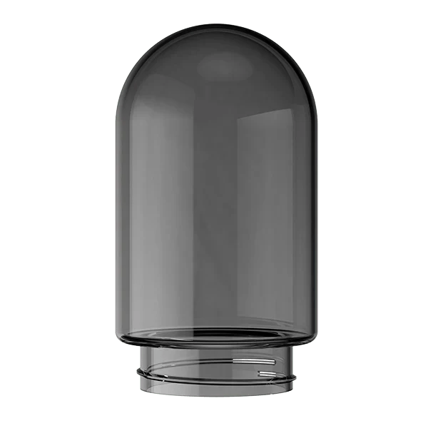 Stündenglass Gravity Infuser Ersatzglaskugel Grey large aus Borosilikatglas